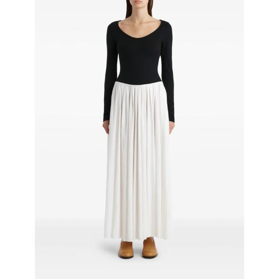 26SS 케이트 원피스 55981012 W1012 294 WHITE BLACK - KHAITE