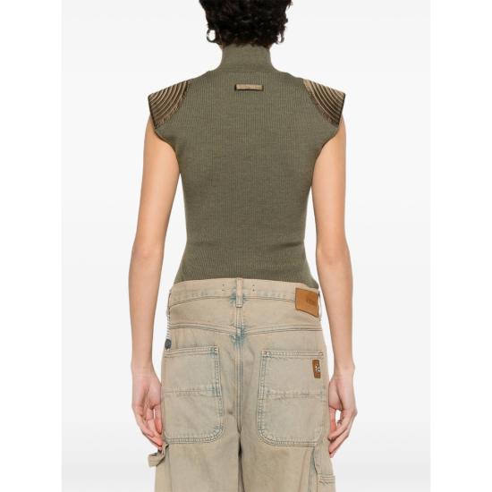 26SS 장 폴 고티에 라운지 웨어 PO040 K024 41 GREEN BROWN - JEAN PAUL GAULTIER