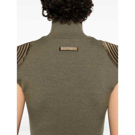 26SS 장 폴 고티에 라운지 웨어 PO040 K024 41 GREEN BROWN - JEAN PAUL GAULTIER