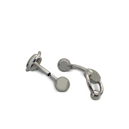 26SS 장 폴 고티에 이어링 JW054 X053 81 SILVER