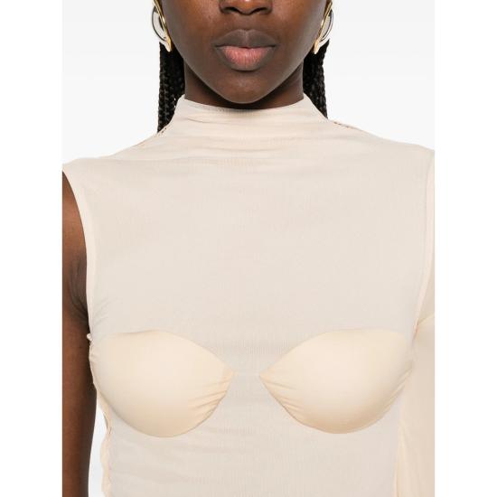 26SS 장 폴 고티에 미디 원피스 DR103 J008 63 NEUTRALS - JEAN PAUL GAULTIER