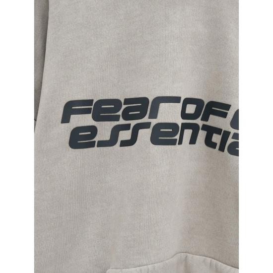 26SS 피어오브갓 후드 티셔츠 192HO256561F SMGRE GREY - FEAR OF GOD