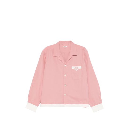 26SS 보디 긴팔 셔츠 MRS26SH035 PINWH PINK WHITE
