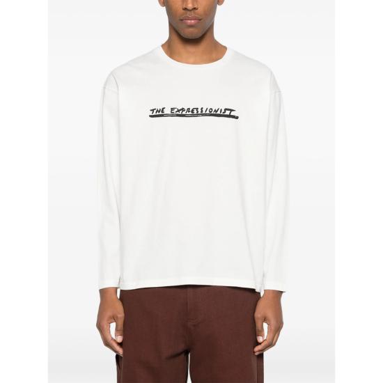 26SS 보디 긴팔 티셔츠 MRS26CS005 CREAM WHITE - BODE