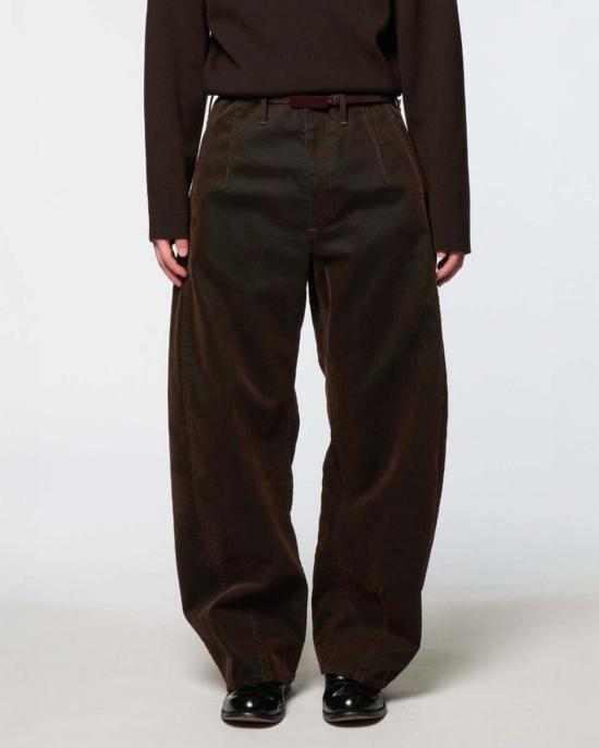  오마르 아프리디 스트레이트 팬츠 OA AW25 TRS 103 02 BROWN