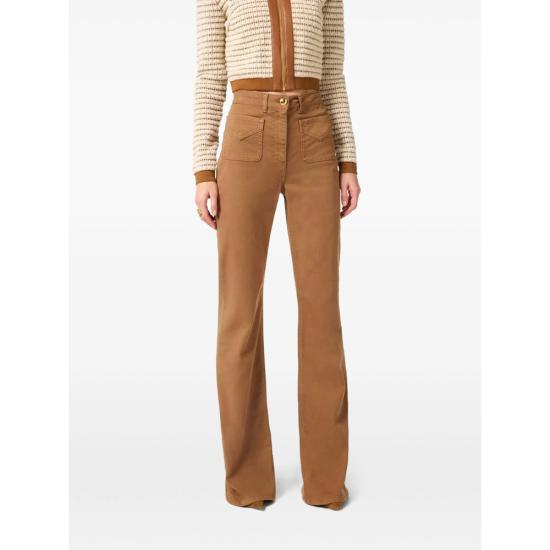 26SS 엘리자베타프랜치 데님 팬츠 PJ22N61E2 AI6 BROWN - ELISABETTA FRANCHI