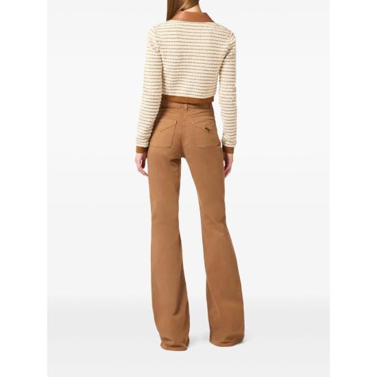 26SS 엘리자베타프랜치 데님 팬츠 PJ22N61E2 AI6 BROWN - ELISABETTA FRANCHI