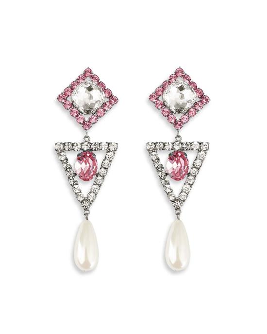  주미 림 이어링 핑크 스프리츠 클립