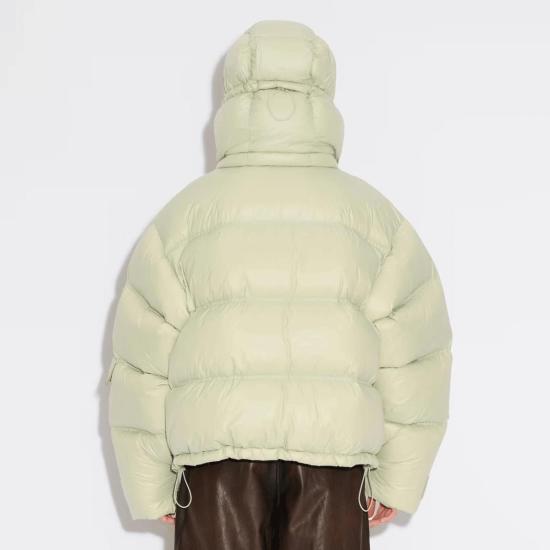  홀츠베일러 봄버 자켓 Holzweiler Steilia 쇼트 다운 재킷 라이트 그린 - HOLZWEILER