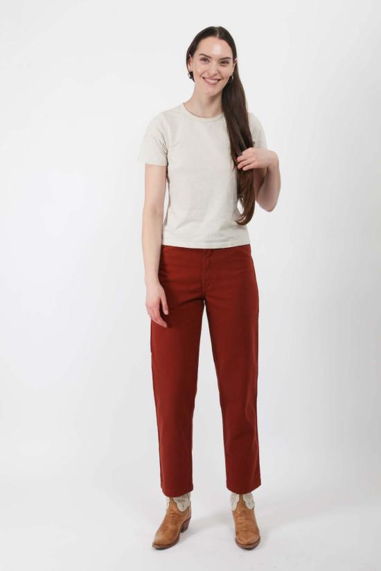  Gravel & Gold 스트레이트 팬츠 그래블 & 골드 페인터 팬츠 루이보스 - OTHER BRANDS