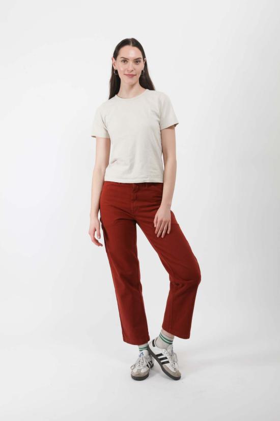  Gravel & Gold 스트레이트 팬츠 그래블 & 골드 페인터 팬츠 루이보스 - OTHER BRANDS