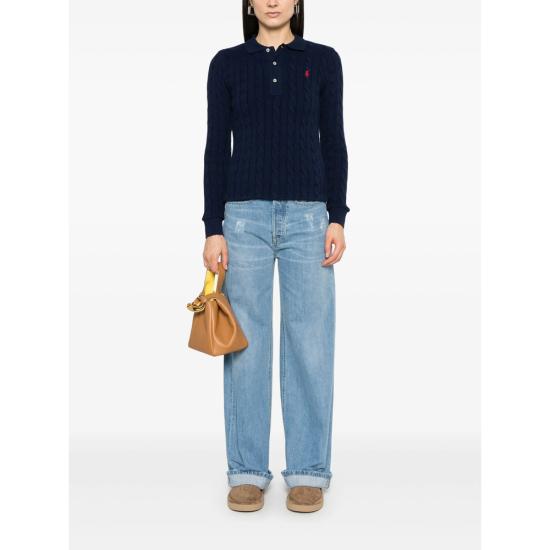 26SS 랄프 로렌 폴로 티셔츠 211959100004 NAVY BLUE - RALPH LAUREN