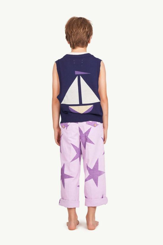  [키즈] 더 애니멀스 옵저버토리 자켓 어린이 동물 관측소 앵무새 조끼 네이비 - THE ANIMALS OBSERVATORY