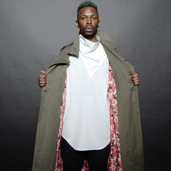  디파인트 트렌치 코트 디파이언트 시그니처 트렌치 밀리터리 그린 - DFYNT