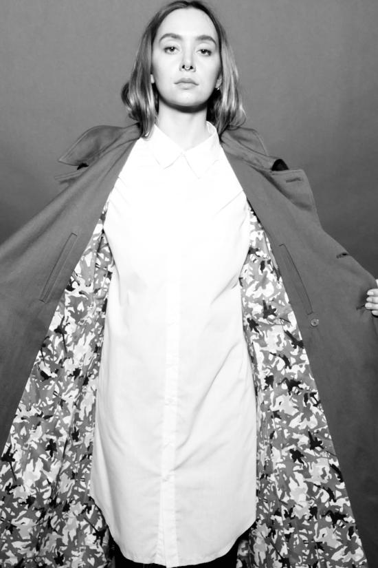  DFYNT 트렌치 코트 디파이언트 시그니처 트렌치 밀리터리 그린 - OTHER BRANDS