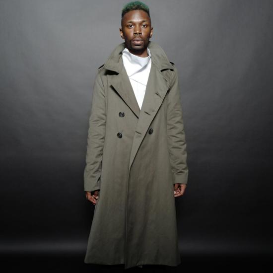  디파인트 트렌치 코트 디파이언트 시그니처 트렌치 밀리터리 그린 - DFYNT