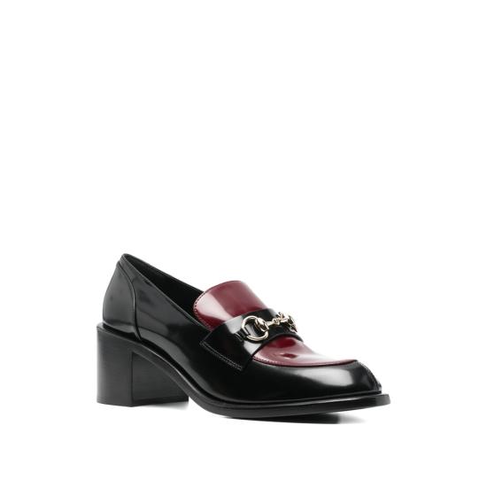 25FW 구찌 로퍼 835820 CLG80 1057 BLACK RED - GUCCI