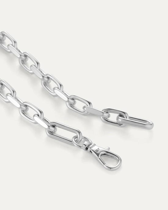  제니 버드 목걸이/팬던트 패드락 하트 펜던트 목걸이 실버 - JENNY BIRD