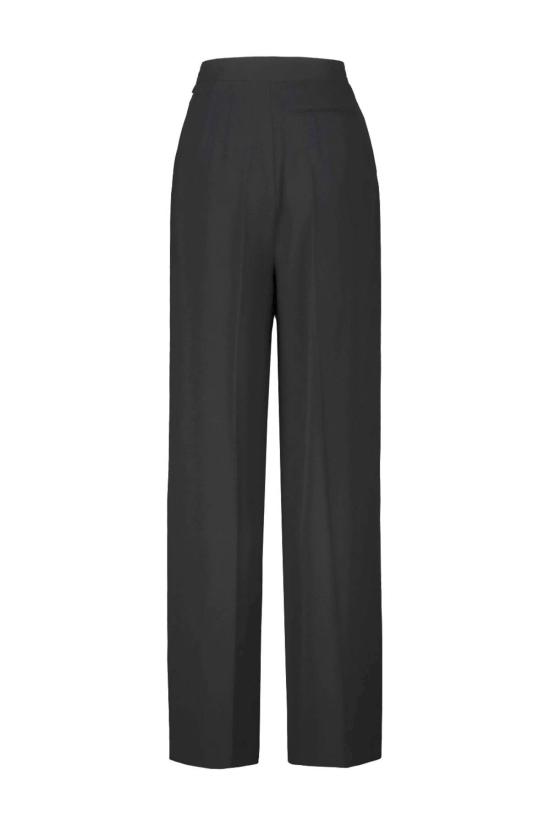  더로우 스트레이트 팬츠 더 로우 에이든  블랙 - THE ROW