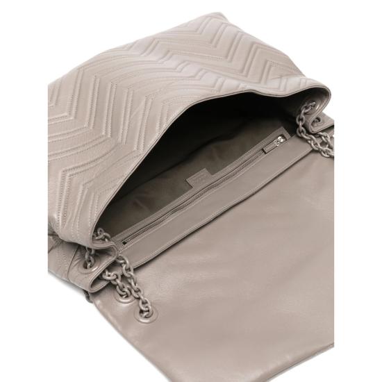 25FW 구찌 GG 마몽 맥시 숄더백 850653 AAFS1 1242 GREY - GUCCI