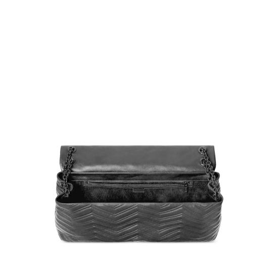 25FW 구찌 GG 마몽 맥시 숄더백 850653 AAFS1 1000 BLACK - GUCCI