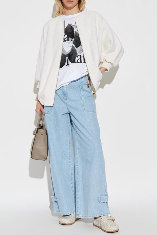  막스마라 반팔 티셔츠 맥스 마라 티셔츠 (세쿼이아 프린트) - MAX MARA