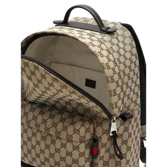 25FW 구찌 미디움 GG 백팩 824624 FAEHZ 9795 NEUTRALS BROWN - GUCCI