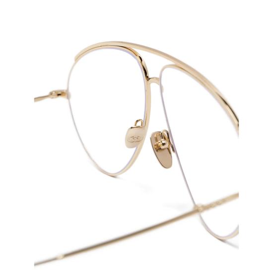 25FW 구찌 안경 851180 I3331 8090 GOLD - GUCCI