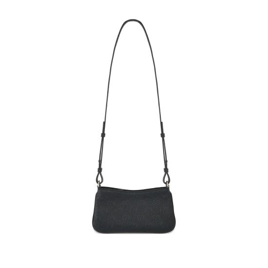 25FW 구찌 GG 엠블럼 슈퍼 미니백 815278 AAEEM 1000 BLACK - GUCCI