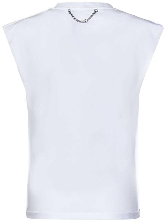  파코라반 민소매 티셔츠 라반 탱크탑 화이트 - PACO RABANNE
