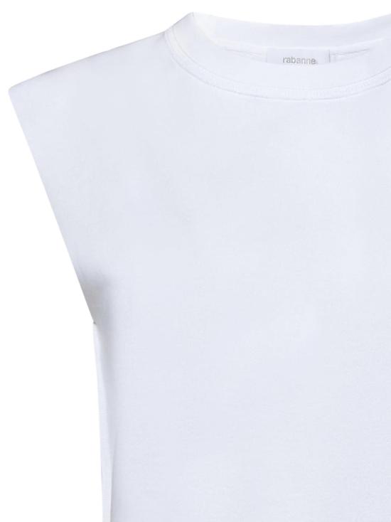  파코라반 민소매 티셔츠 라반 탱크탑 화이트 - PACO RABANNE