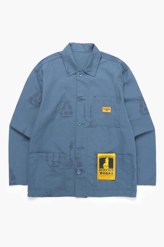  서비스웍스 데님 셔츠 서비스 웍스 슬레이트 프린트 잡화