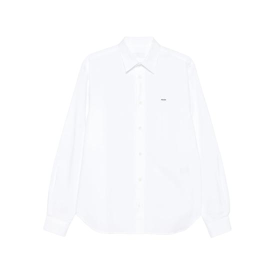 25FW 프라다 셔츠 UCN611 S WMO 1833 F0009 WHITE