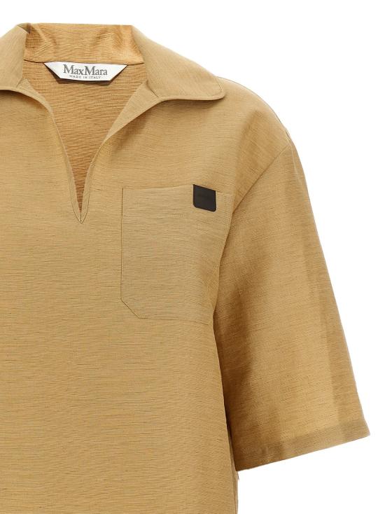  막스마라 스웨터 막스 마라 오시리데  골드 - MAX MARA