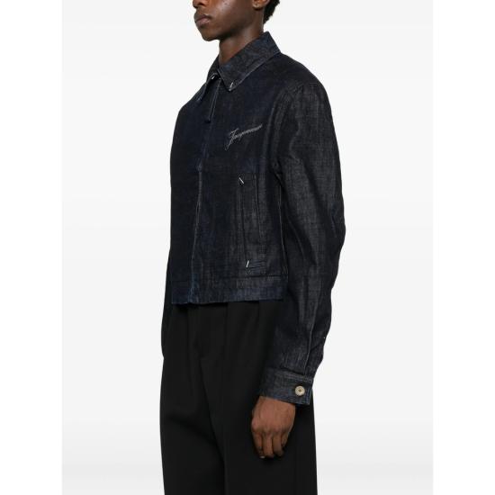 26SS 자크뮈스 데님 자켓 OUM00055 AD00036 390 BLUE - JACQUEMUS