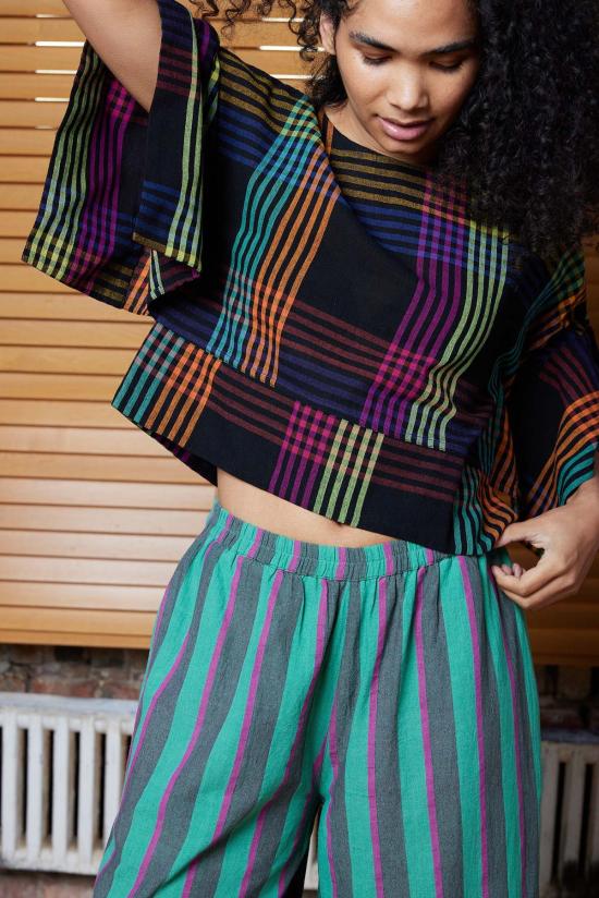  루주타 셰스 블라우스 미라 탑 파이어플라이 체스 - RUJUTA SHETH