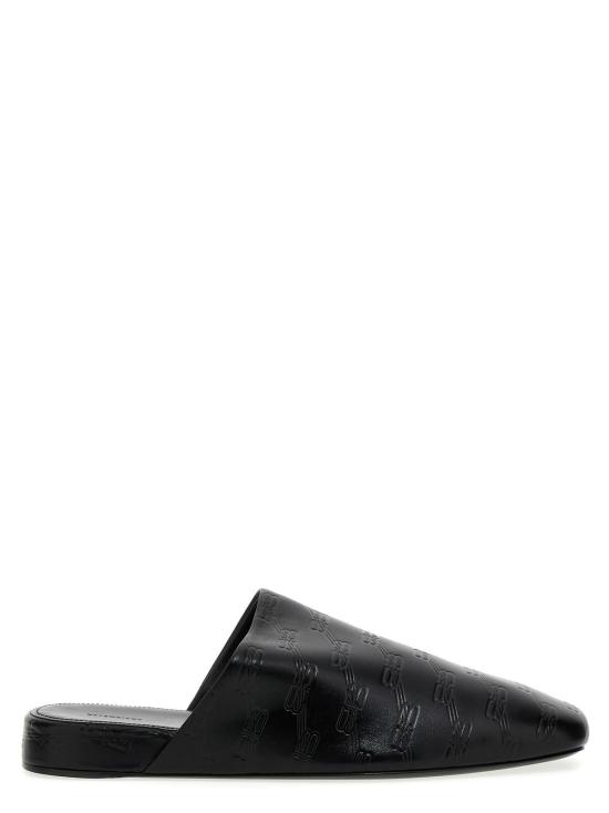  발렌시아가 뮬/슬리퍼 슬리퍼 블랙