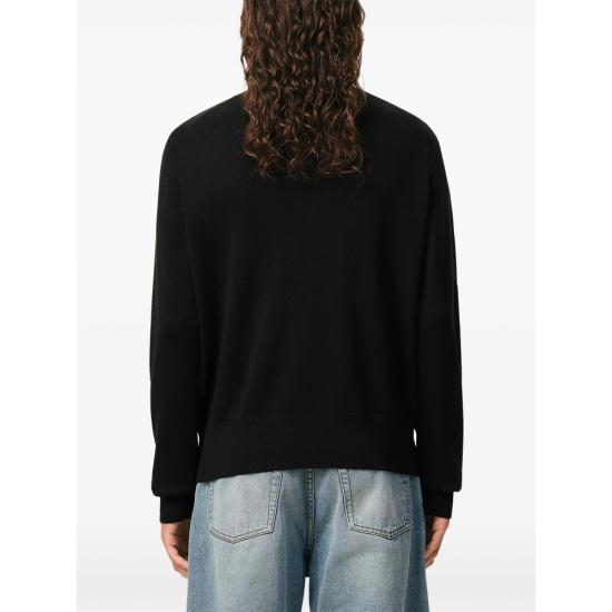 26SS 아미 ADC 크루넥 스웨터 HKS826 001 009 BLACK - AMI