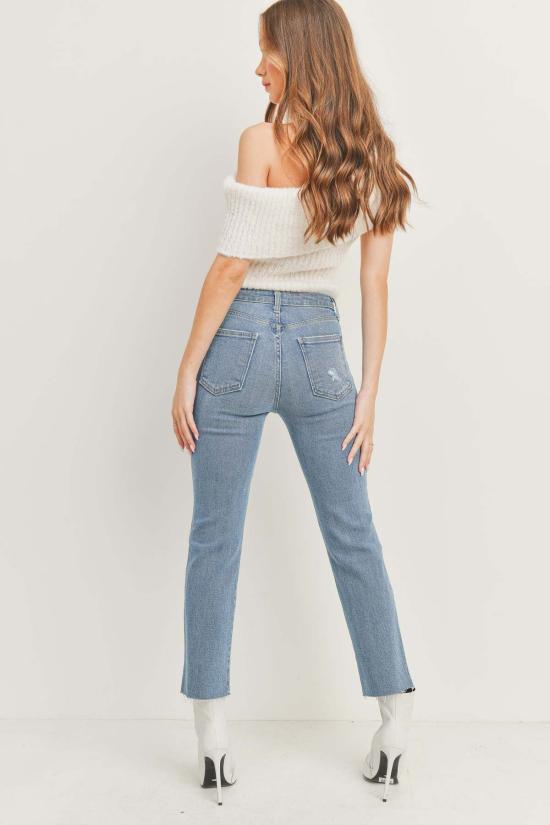  저스트 블랙 데님 데님 팬츠 캐주얼 프라이데이 진 최종 세일 - JUST BLACK DENIM