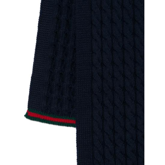 25FW [키즈] 구찌 스카프 828913 4K206 4166 BLUE - GUCCI