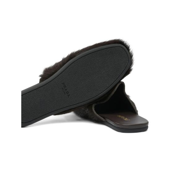 25FW 프라다 뮬/슬리퍼 1S008O F DD05 2HIO F0324 BROWN - PRADA