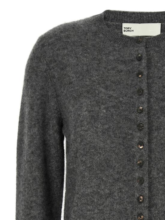  토리버치 가디건 자수  그레이 - TORY BURCH