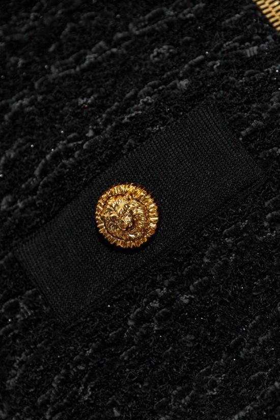  발망 자켓 장식 단추가 달린  재킷 (블랙) - BALMAIN