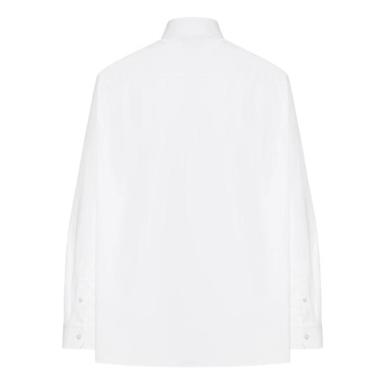 25FW 구찌 포켓 자수 셔츠 833294 Z7AUX 9000 WHITE - GUCCI