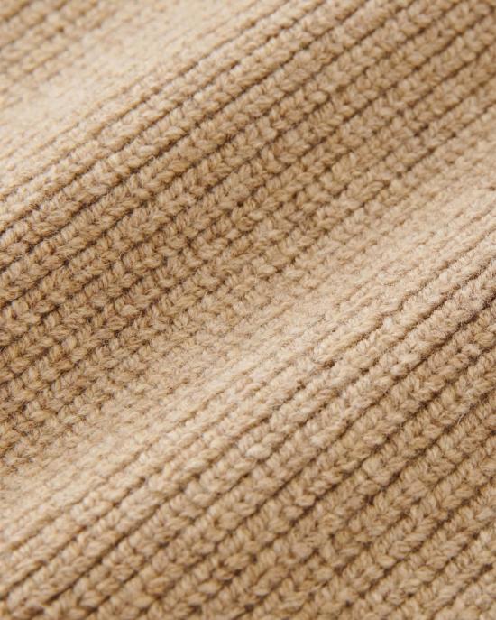  스튜디오 니콜슨 가디건 샌도스 립 지퍼 스루 점퍼 오트밀 - STUDIO NICHOLSON