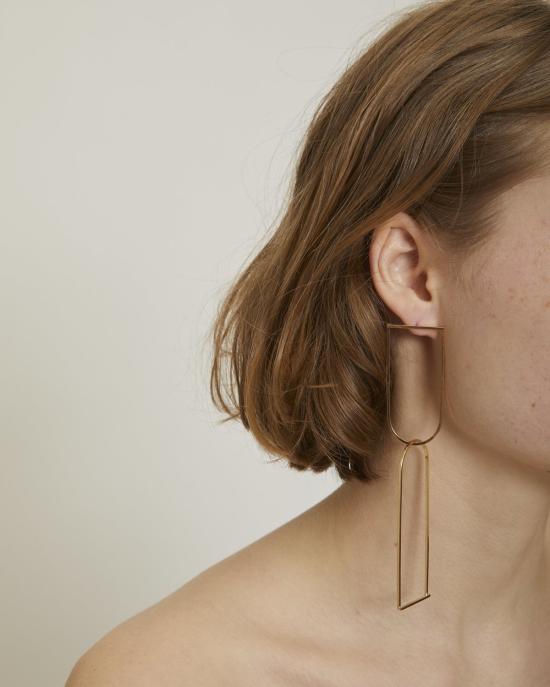  By Boe 이어링 보 링크드 유