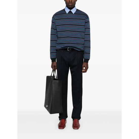 25FW 프라다 수트 팬츠 UP0374 S AEO 155E F0008 BLUE - PRADA