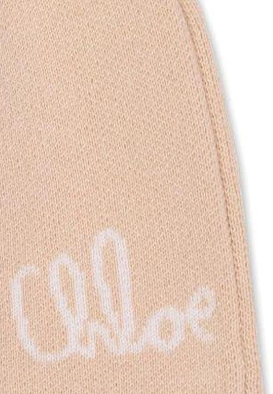  [키즈] 끌로에 모자 로고 모자 (베이지색) - CHLOE