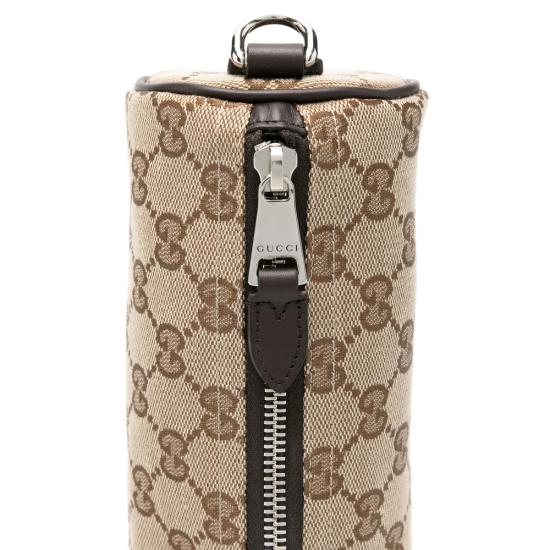 25FW 구찌 GG 캔버스 미니 보스턴 백 834269 FAEON 9750 BROWN - GUCCI