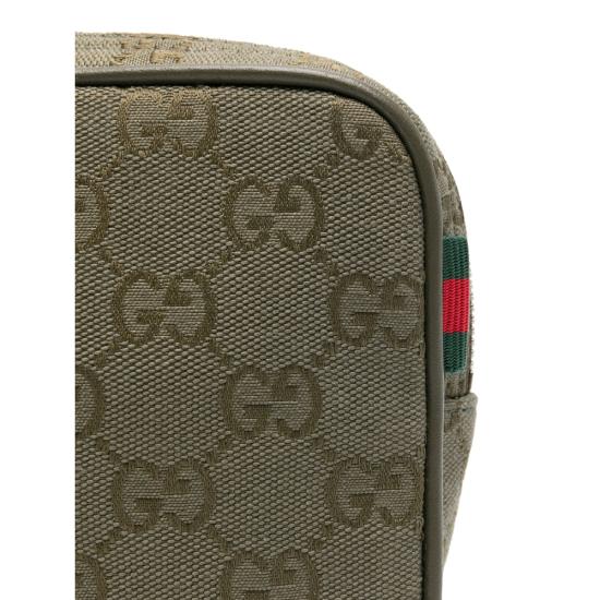 25FW 구찌 캔버스 미니 백 834268 FAEOG 3241 GREEN - GUCCI